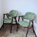 A pair of Scandinavian armchairs by Johanson Design, 1970s – vintage