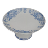 Faience compotier by Saint Amand A. Lebacqz & Bouchard model Persian diam 23.5 cm