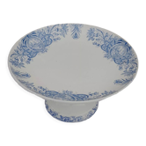 Faience compotier by Saint Amand A. Lebacqz & Bouchard model Persian diam 23.5 cm