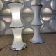 Enrico tronconi - pair of lamps model bamboo
