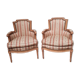 Paire de bergere style Louis XVI