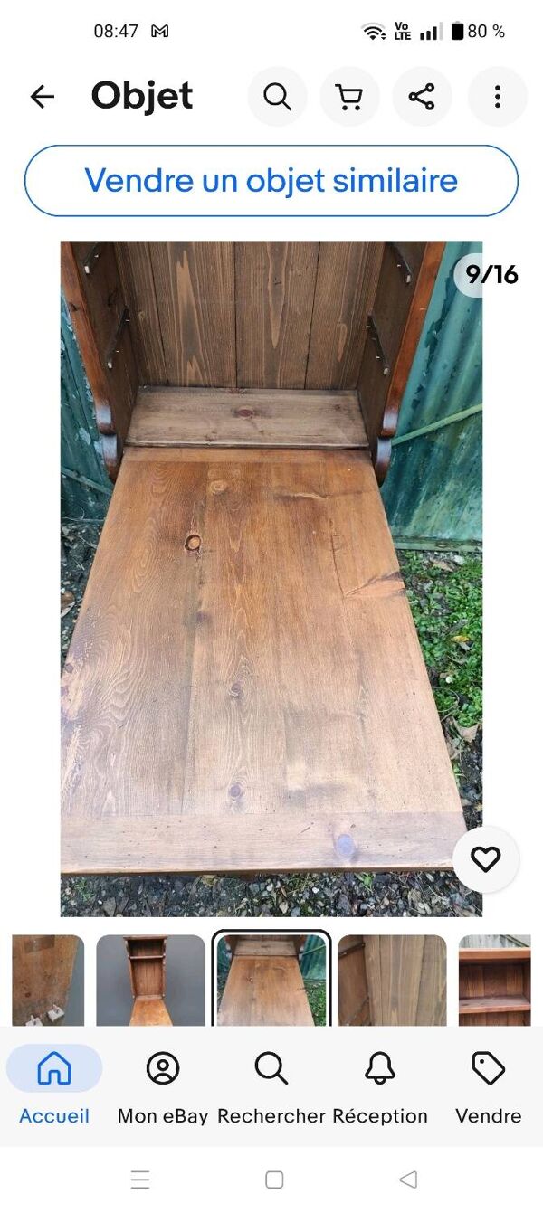 Meuble table de berger savoyard