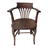 American office chair in oak