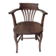 American office chair in oak