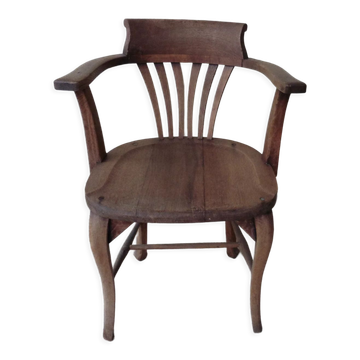 American office chair in oak