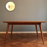 Meal table, expandable, oak