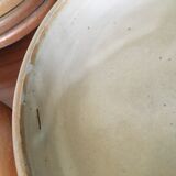 Vintage enamelled sandstone dessert plates