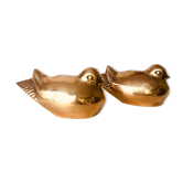 Oiseaux en laiton