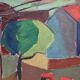 House obscured by a tree by Harry Martinson