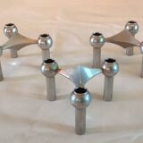 3 old Nagel design candlesticks from the 1960s