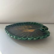 Large alocasia leaf plate