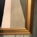 Large painting on panel