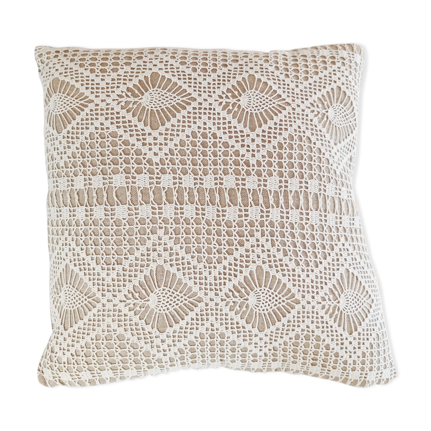 Coussin crochet