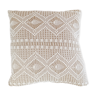 Coussin crochet