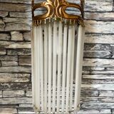 Guimard-style sign neck lamp with two wall lights