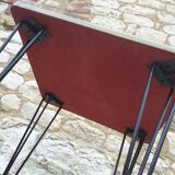 Pink jungle formica coffee table