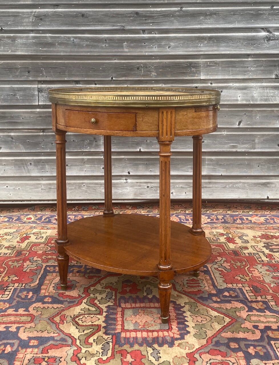 Table de salon en acajou de style louis xvi xix eme siècle