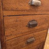 Meuble de métier en bois