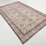 6x10 Light Pink Orientel Vintage Area Rug, 187x300Cm