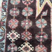 Ancient Persian mazlaghan carpet 126x198 cm