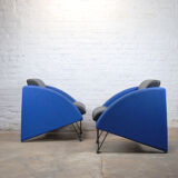 Pair of armchairs post-modern style