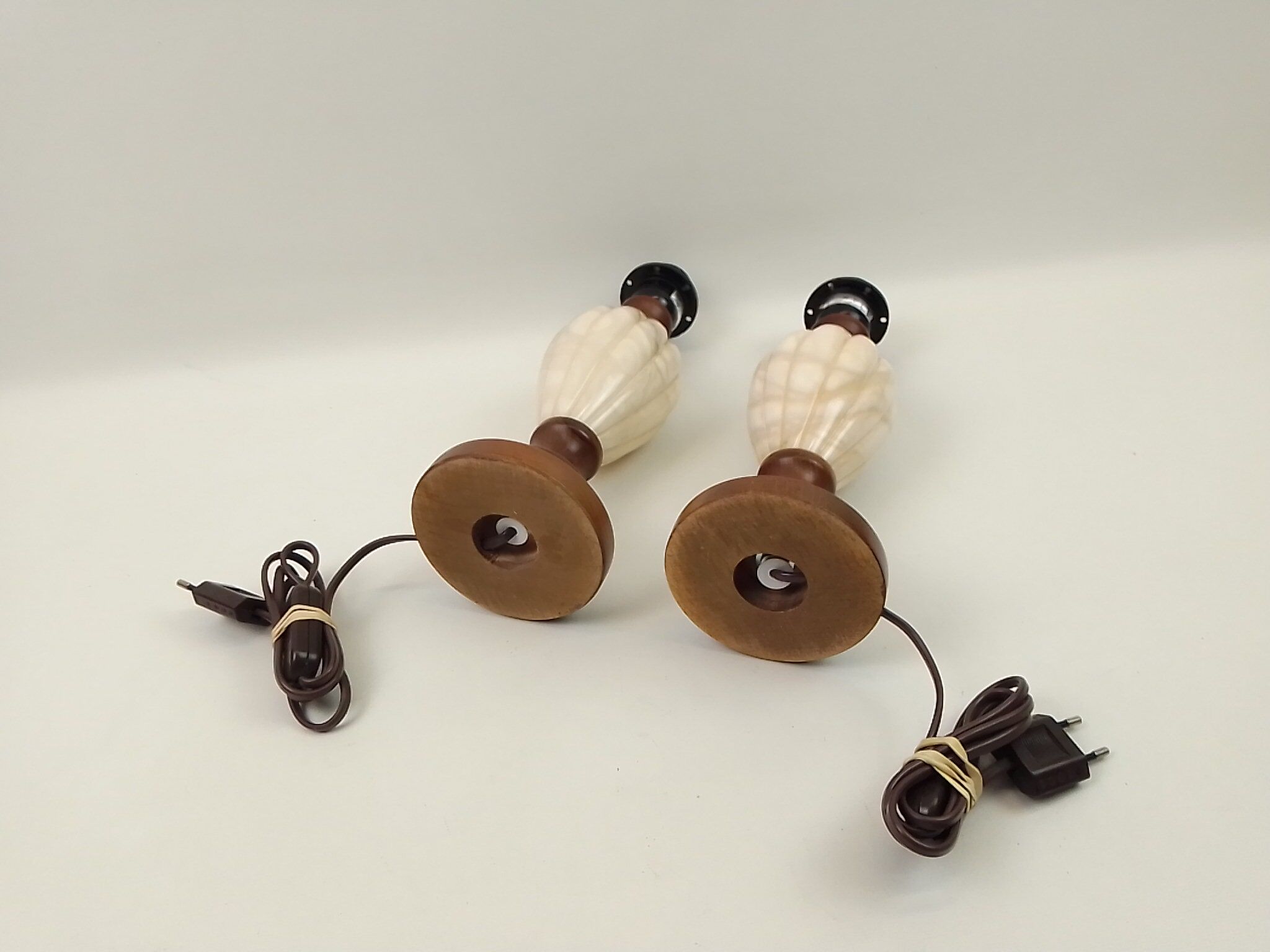 Pair of lamp legs 31cm