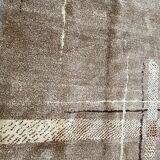 Tapis ancien art deco fait main 140x200 cm
