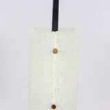 Granite resin and wood lamppost, 1950s