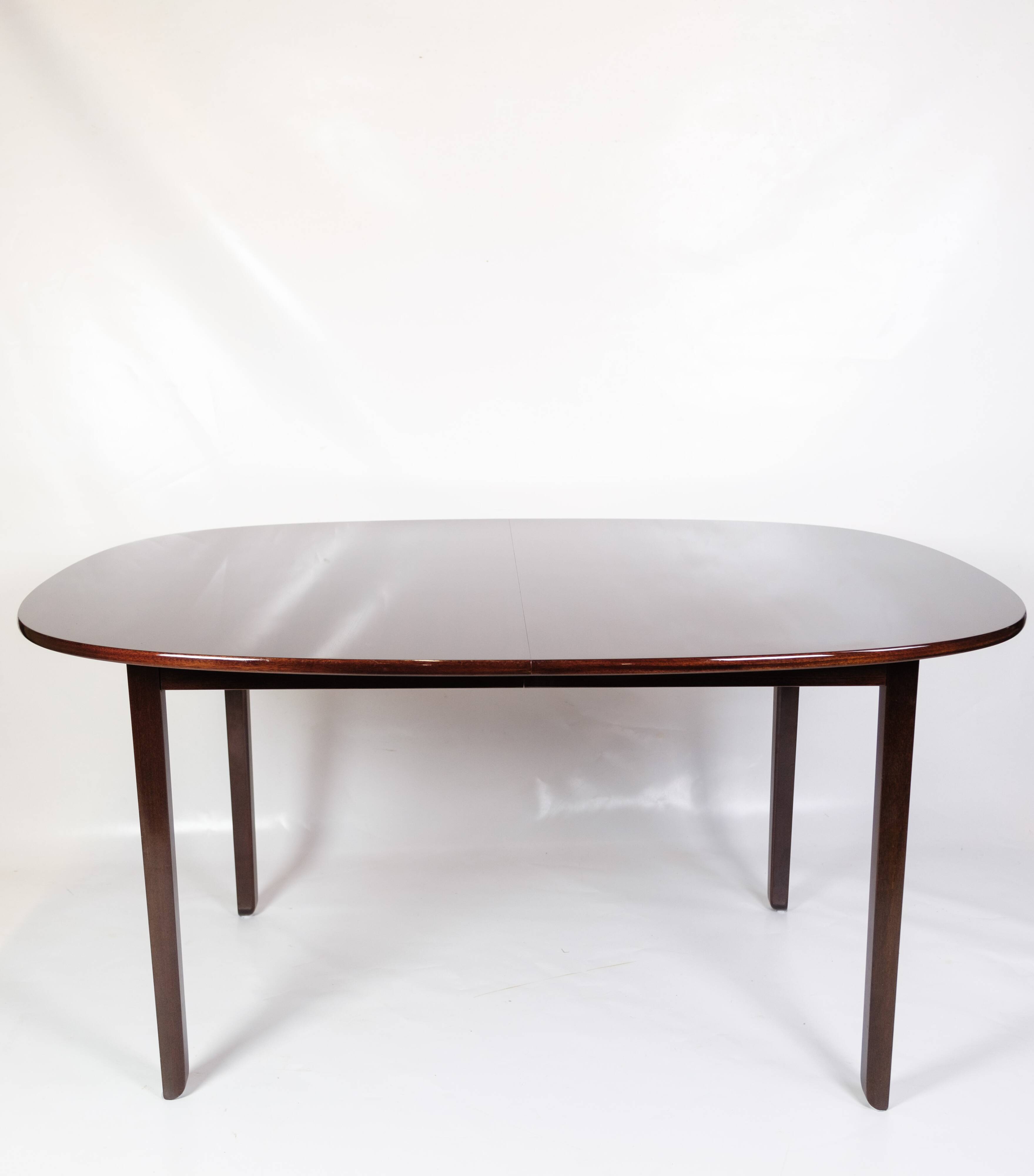 Dining Table Made In Mahogany By Ole Wanscher For P. Jeppesen From 1960s