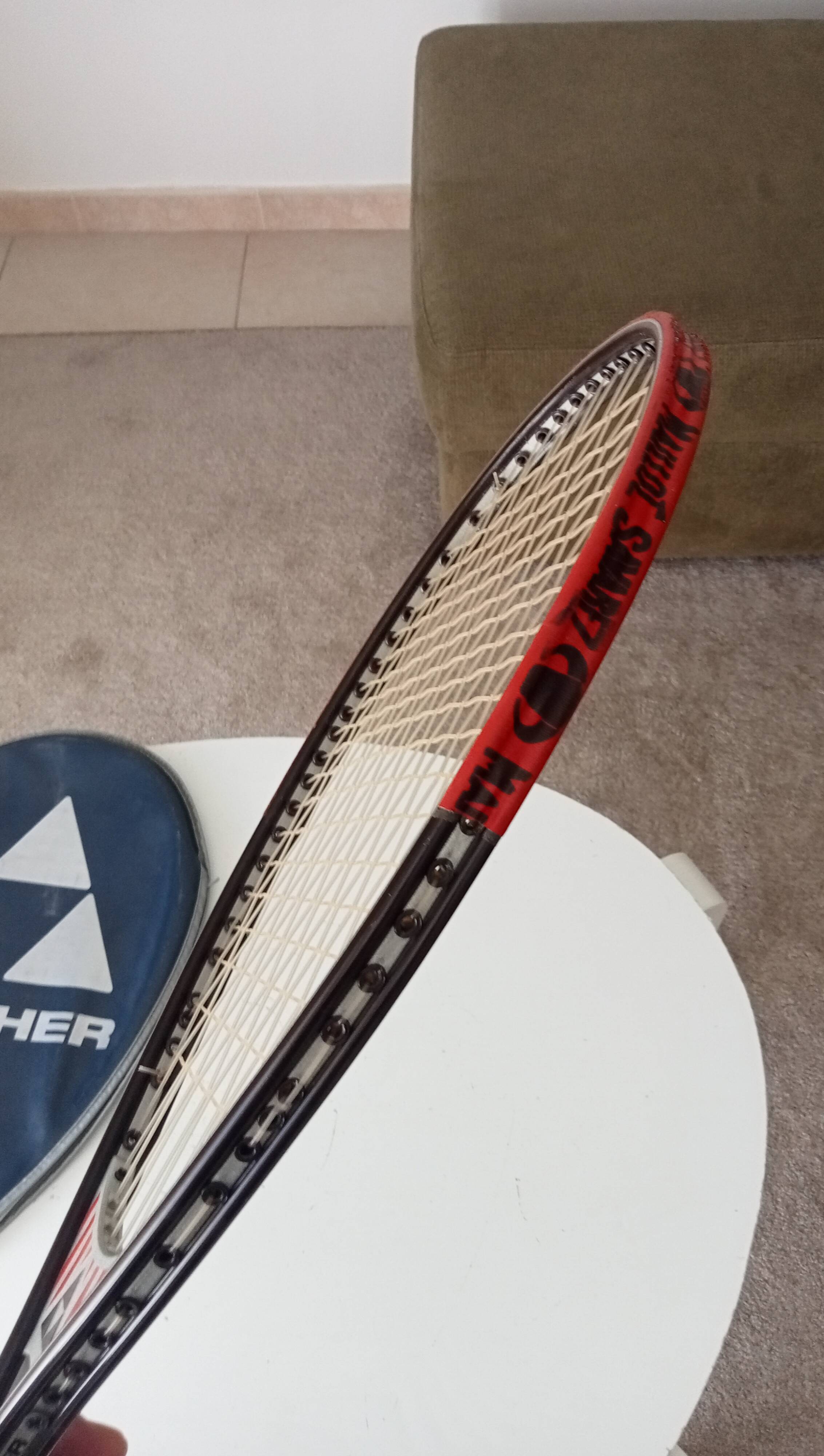 Vintage Fischer tennis racket from the 70s/80s.