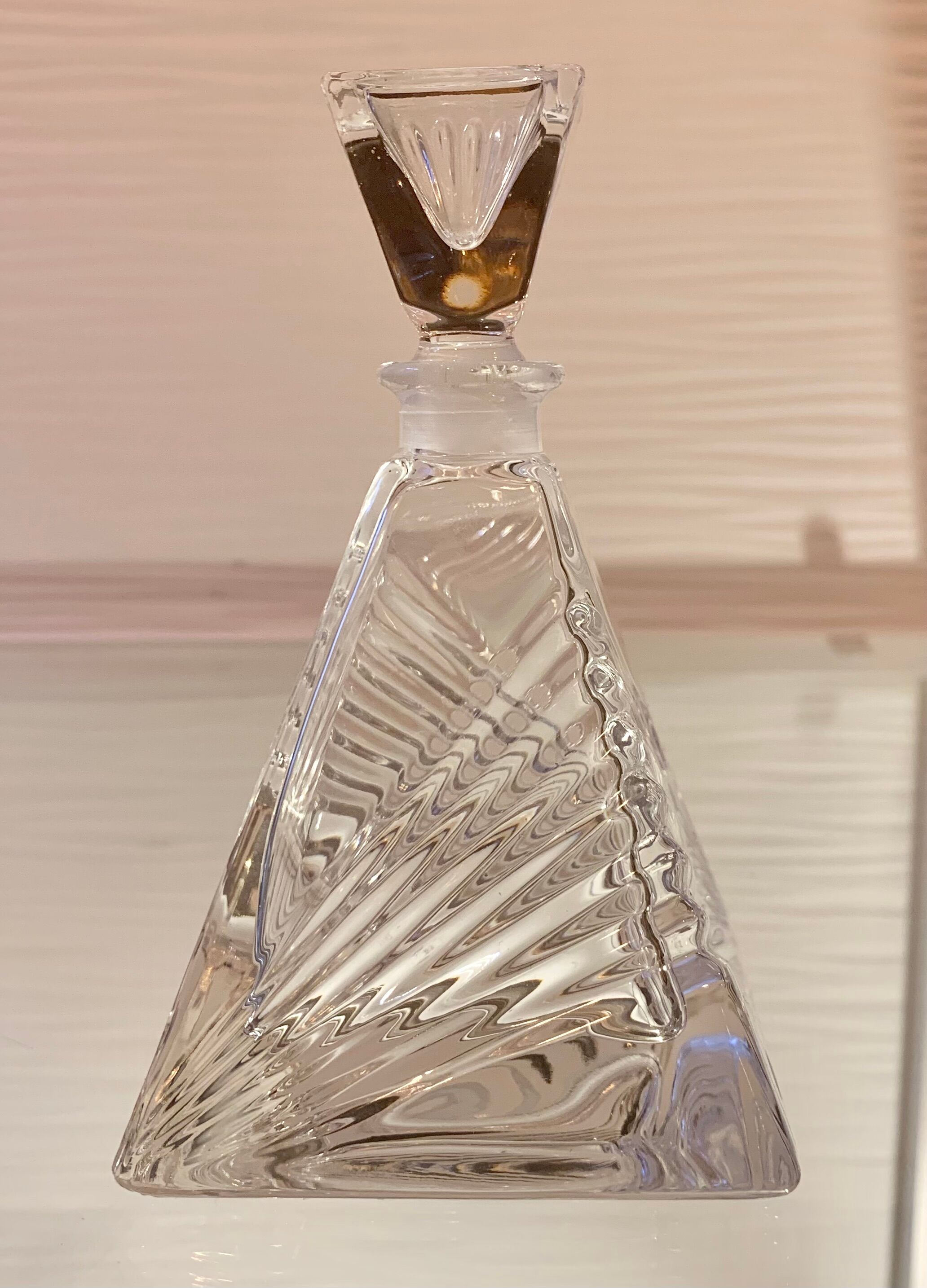 Trio RCR crystal perfume bottles