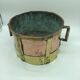 Old copper and brass pot cover 20th century