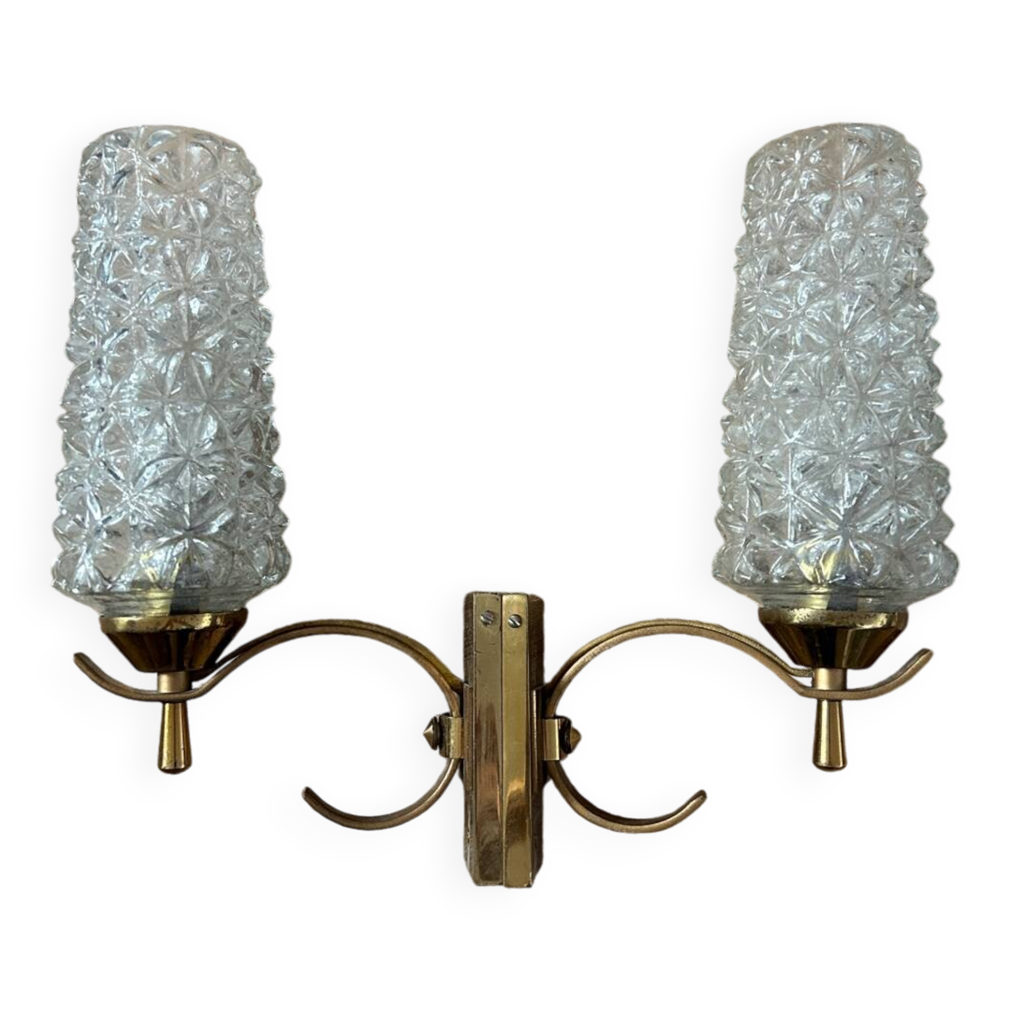 Pair of 50's 60's wall lights