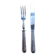 Couverts de service à découper métal argenté inox