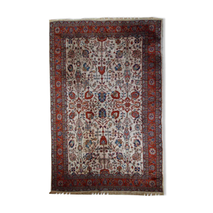 Tapis vintage oriental fait main 210cm x 334cm 1950s, 1c487