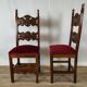 Pair of Renaissance chairs from the early 1900s