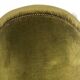 Paire de fauteuils crapaud velours Kaki