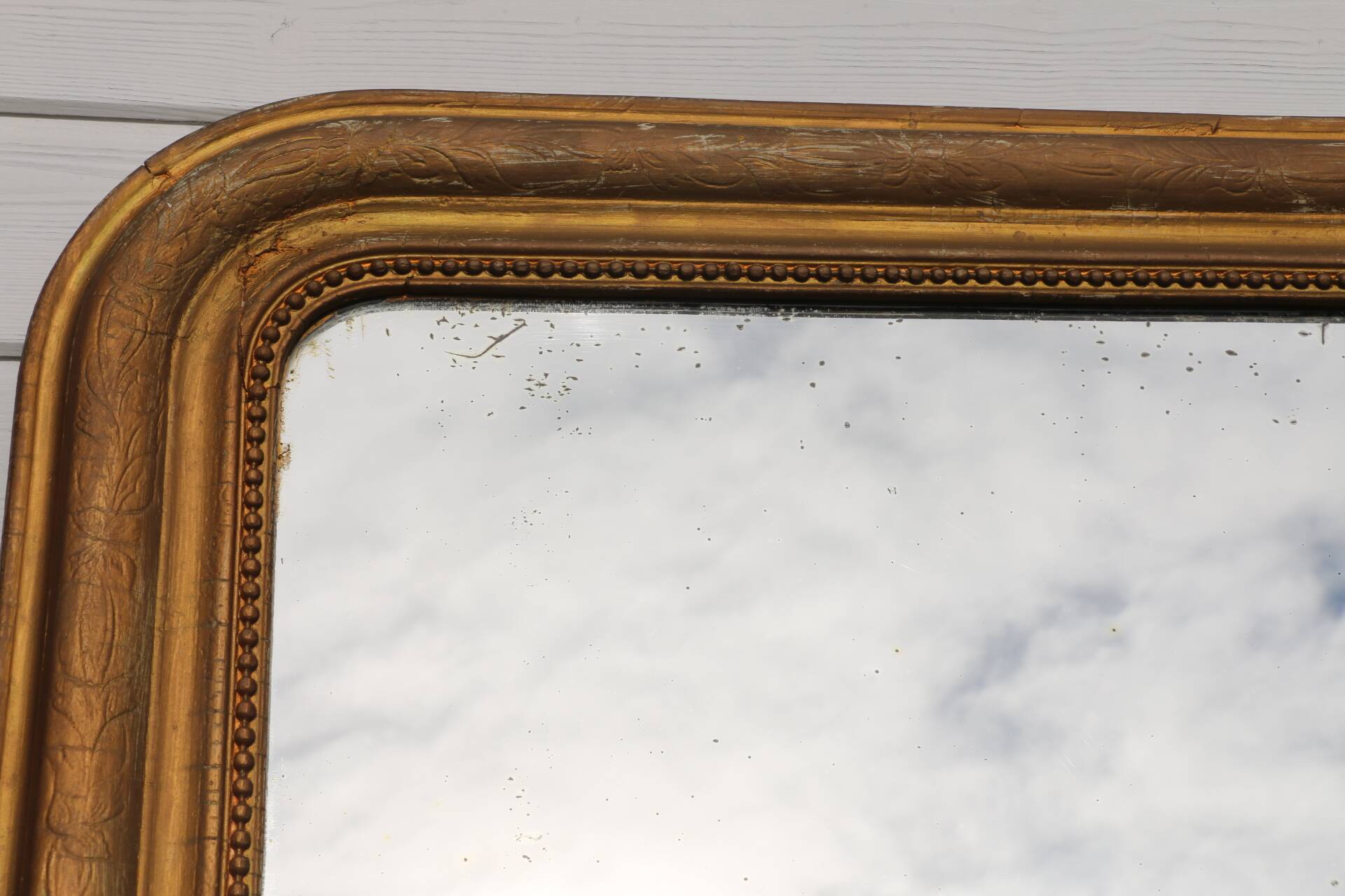 XXL gold mirror 1345mm