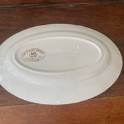 ravier en porcelaine opaque Luneville