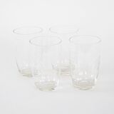 Set of four glasses, Danish design, 1970s, manufactured in Denmark