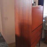 Scandinavian-style teak secretary