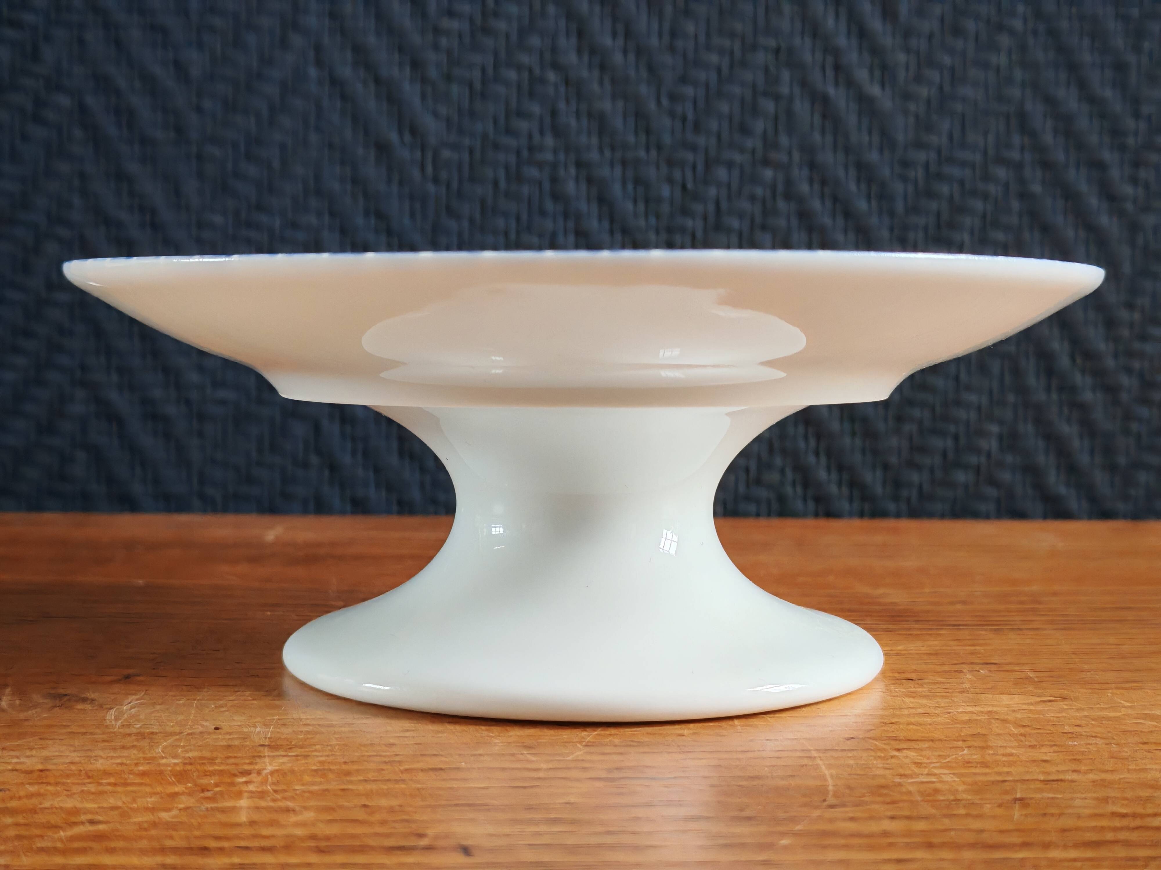 Limoges Porcelain Footed Plate