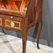 Mahogany and Rosewood Cylinder Desk, Louis XV period – 1st part XVI