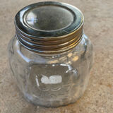 Glass jar "cooking"