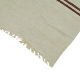 Handmade oriental kilim rug 1980, 206 cm x 410 cm