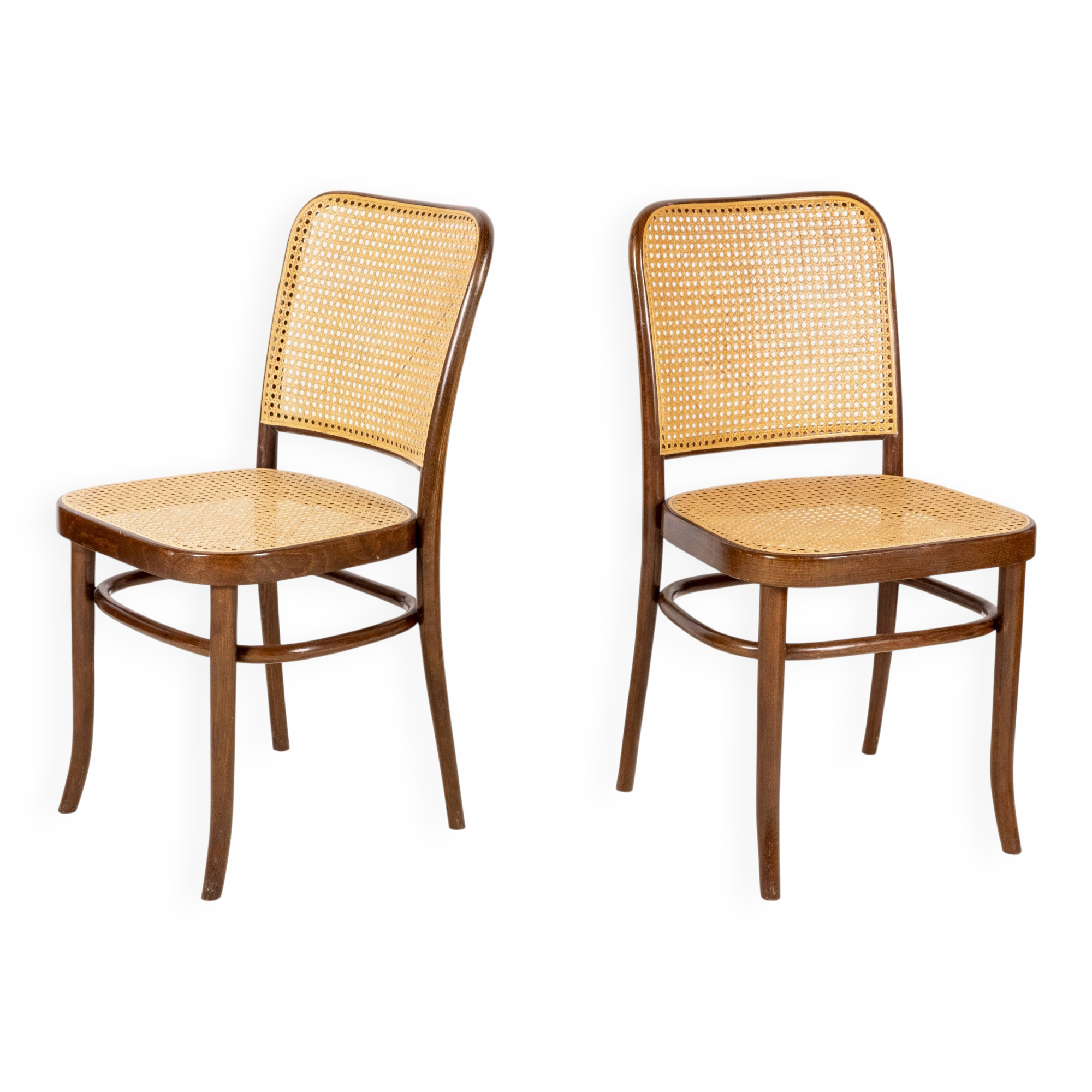 2x Josef Hoffmann dining chair Model 811