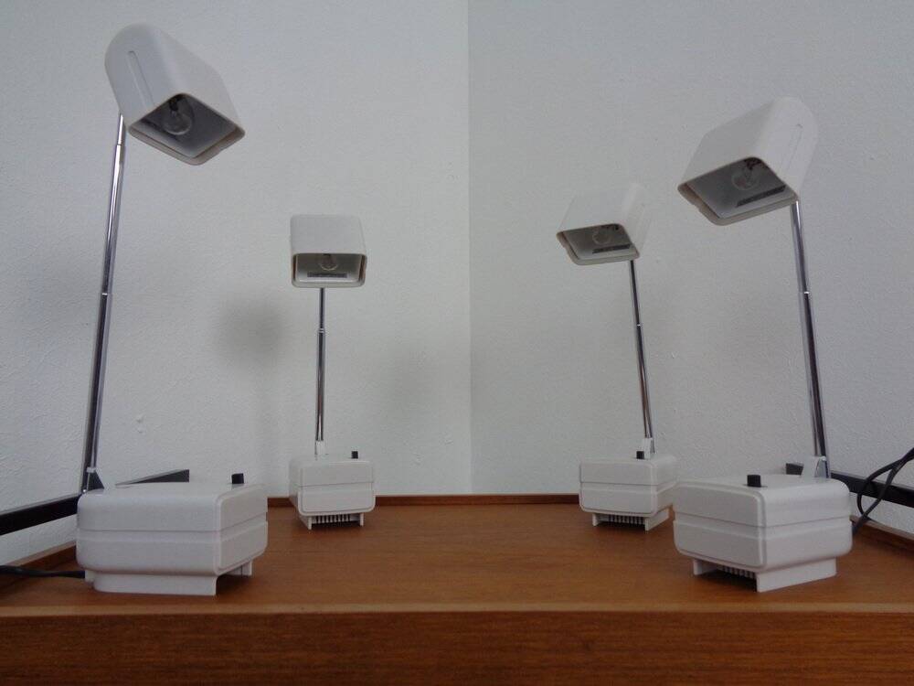 Adjustable Lampette Table Lamps from Briloner Lights, 1970s, Set of 2