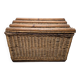 Old Large French Wicker Basket, 1st half 1900s