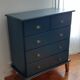 Commode scandinave bleu ganne