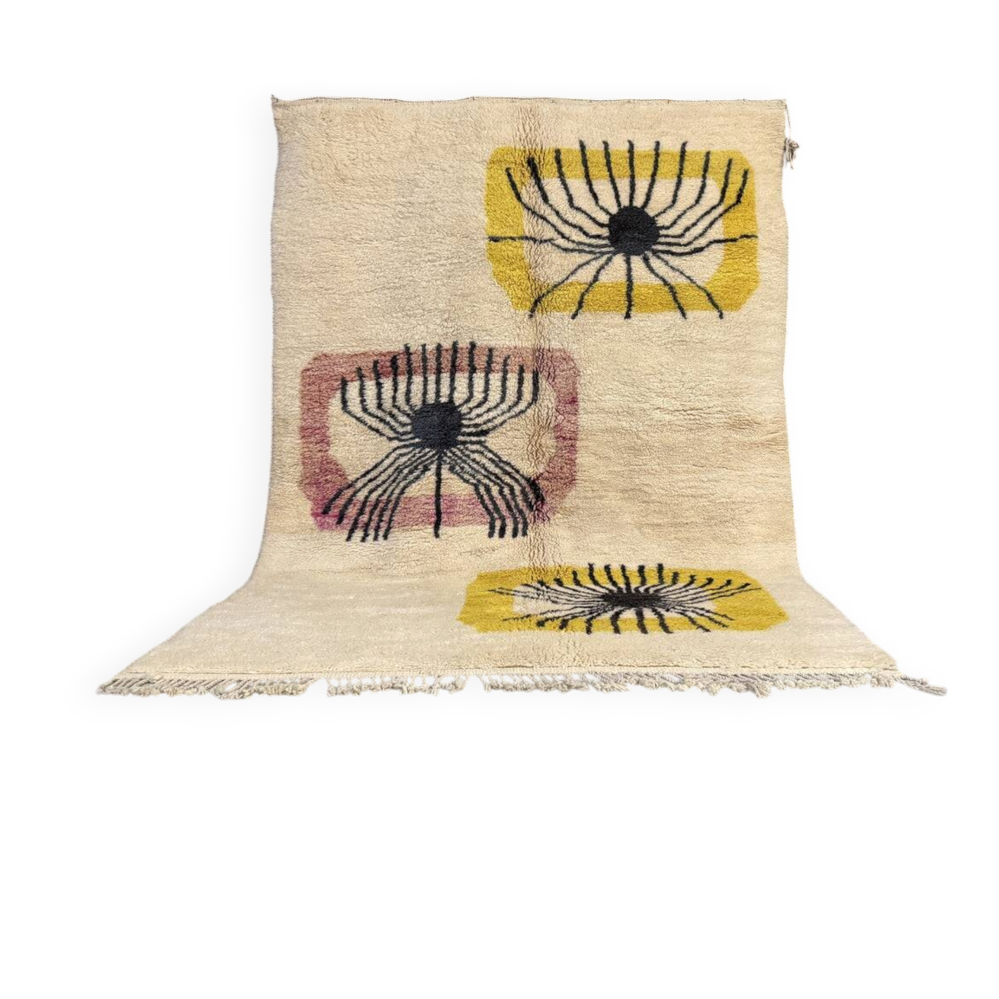 Custom Beni Ourain rug 3/2 m - Moroccan wool rug